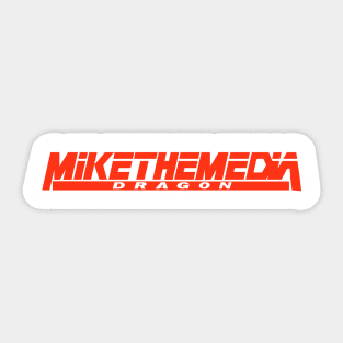 Mike the Media Dragon - Metal Gear Solid Edition v2 Sticker